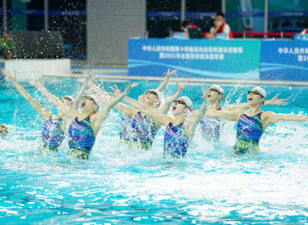 第十四屆全運會游泳及花樣游泳游賽