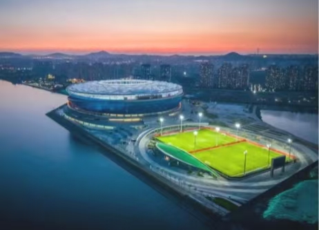 大連梭魚灣專業足球場